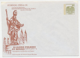 Postal Stationery Germany 1985 Parish St. Benno - Altri & Non Classificati