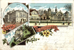 Gruss Aus Göttingen - Litho - Goettingen