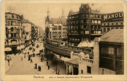 Hamburg - Blick In Alterwall, Hochbahnstation Rödingsmarkt - Andere & Zonder Classificatie