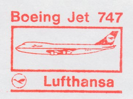 Meter Cut Netherlands 1990 Boeing Jet 747 - Lufthansa - Aviones