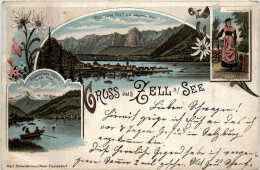 Gruss Aus Zell Am See - Litho - Zell Am See