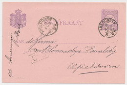 Kleinrondstempel Amerongen 1882 - Afz. Directeur Postkantoor - Non Classés