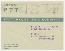 Machinestempel Postgiro Kantoor Den Haag 1956 - Unclassified