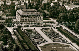 72841968 Bruehl Rheinland Schloss Augustusburg Fliegeraufnahme Bruehl - Bruehl