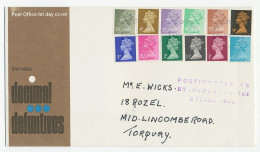 Cover / Postmark / Cachet GB / UK 1971 Posting Delayed By The Post Office Strike 1971 - Andere & Zonder Classificatie