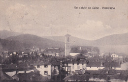 Un Saluto Da Luino Panorama 1912 - Andere & Zonder Classificatie