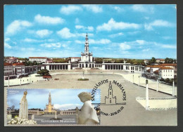 Portugal Sanctuaire Notre Dame De Fatima 2016 Carte Maximum Carte Postale Vintage Sanctuary Our Lady Of Fatima Maxicard - Cristianesimo