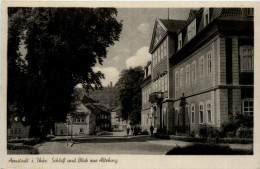 Arnstadt/Thür. - Schloss Und Blick Zur Alteburg - Arnstadt