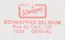Meter Cut Belgium 1992 Schweppes - Sonstige & Ohne Zuordnung