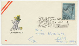 Cover / Postmark Austria 1959 Christkindl - Noël