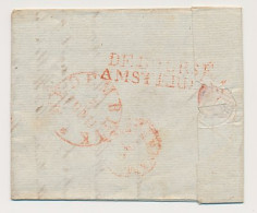 Bergum Leeuwarden - DEBOURSE AMSTERDAM - Medemblik - Andijk 1839 - ...-1852 Prephilately