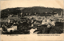 Arnstadt/Thür. - Blick Vom Schlossturm Auf Die Alteburg - Arnstadt