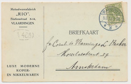 Firma Briefkaart Vlaardingen 1917 - Metaalwarenfabriek RIO - Non Classés