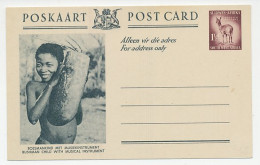 Postal Stationery South West Africa Bushman Child - Musical Instrument - Indiens D'Amérique