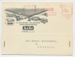 Firma Briefkaart Tilburg 1949 - AaBe / Wol / Dekenfabriek - Unclassified