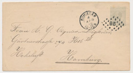 Envelop G. 2 Schiedam - Duitsland 1893 - Postal Stationery