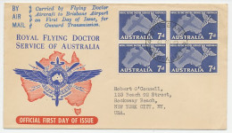 Cover / Postmark Australia 1957 Royal Flying Doctor Service - Autres & Non Classés