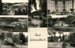 72841907 Bad Schwalbach Panorama Kaserne Musikpavillon Kurpark Stahlbrunnen Moor - Bad Schwalbach