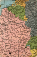 Westlicher Kriegsschauplatz - Map - Weltkrieg 1914-18