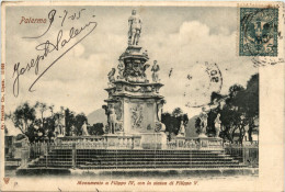 Palermo - Monumento A Filippo IV - Palermo