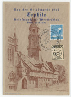 Card / Postmark Deutsche Post / Germany 1947 Stamp Exhibition - Sonstige & Ohne Zuordnung