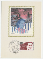 Card / Postmark France1983 Danielle Casanova - WWII Victim - Guerre Mondiale (Seconde)