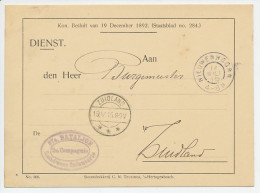 Dienst Nieuwenhoorn - Zuidland 1915 - Landweer Infanterie - Non Classificati