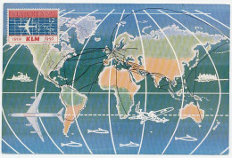Maximumkaart Em. KLM 1959 - Cartoline Maximum