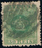 Angola, 1870/7, # 6 Dent. 12 1/2, Used - Angola