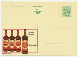 Publibel - Postal Stationery Belgium 1970 Aperetif - Gancia - Americano - Herbs - Vins & Alcools