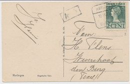 Treinblokstempel : Harlingen - Groningen D 1924 - Unclassified