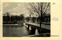 Jena, Paradiesbrücke 1936 - Jena