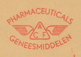 Meter Cover Netherlands 1963 Pharmaceuticals - Medicines - Chinine - Pharmazie