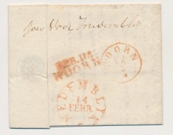 Uitgeest - Beverwijk - DEB.118 HOORN - Andijk - Medemblik 1839 - ...-1852 Prephilately