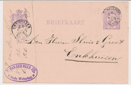 Briefkaart Oude Wetering 1889 - P. Van Der Meer - Non Classificati