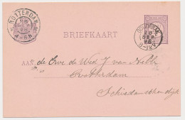 Berkenwoude - Kleinrondstempel Gouderak 1898 - Ohne Zuordnung