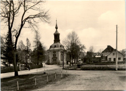 Carlsfeld Erzgeb., Blick Zur Kirche - Eibenstock