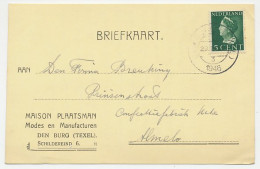 Firma Briefkaart Den Burg Texel 1952 - Manufacturen - Ohne Zuordnung