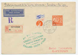 VH G Londen UK / GB - Kaapstad Z.A. 1932 - Ohne Zuordnung