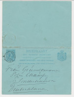 Briefkaart G. 30 S Gravenhage - Duitsland 1894 - Ganzsachen