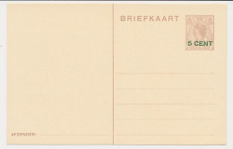 Briefkaart G. 218 - Postwaardestukken