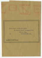 Roodfrankering Drukwerk Wikkel Amsterdam - Duitsland 1936 - Unclassified