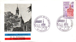 30 ANS LIBERATION DE TOULOUSE 1974 - Commemorative Postmarks