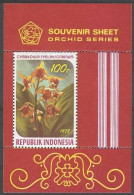 Indonesia 1978 Flora, Bloemen, Orchids, Flowers Blokje, Block, ZBL Blok 34 MNH**  - Indonesia