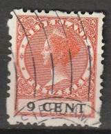 1928 Vierzijdige Roltanding 9ct NVPH R44 Gestempeld - Cuadernillos