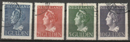 1946 Wilhelmina NVPH 346-349 Complete LUXE Gestempeld, Used - Used Stamps