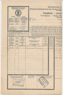 Internationale Vrachtbrief N.S. De Klomp - Belgie 1932 - Zonder Classificatie