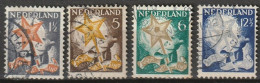 1933 Kind NVPH 261-264 Cancelled/gestempeld, Mi.268-271 - Used Stamps