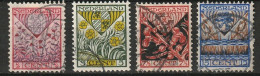 1927 Kind  NVPH 208-211 Complete. Gestempeld/ Cancelled - Used Stamps