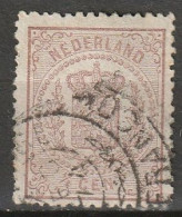 1869 Rijkswapen 1/2 Ct.  NVPH 13 Stempel: FRANCO Takje - Gebruikt